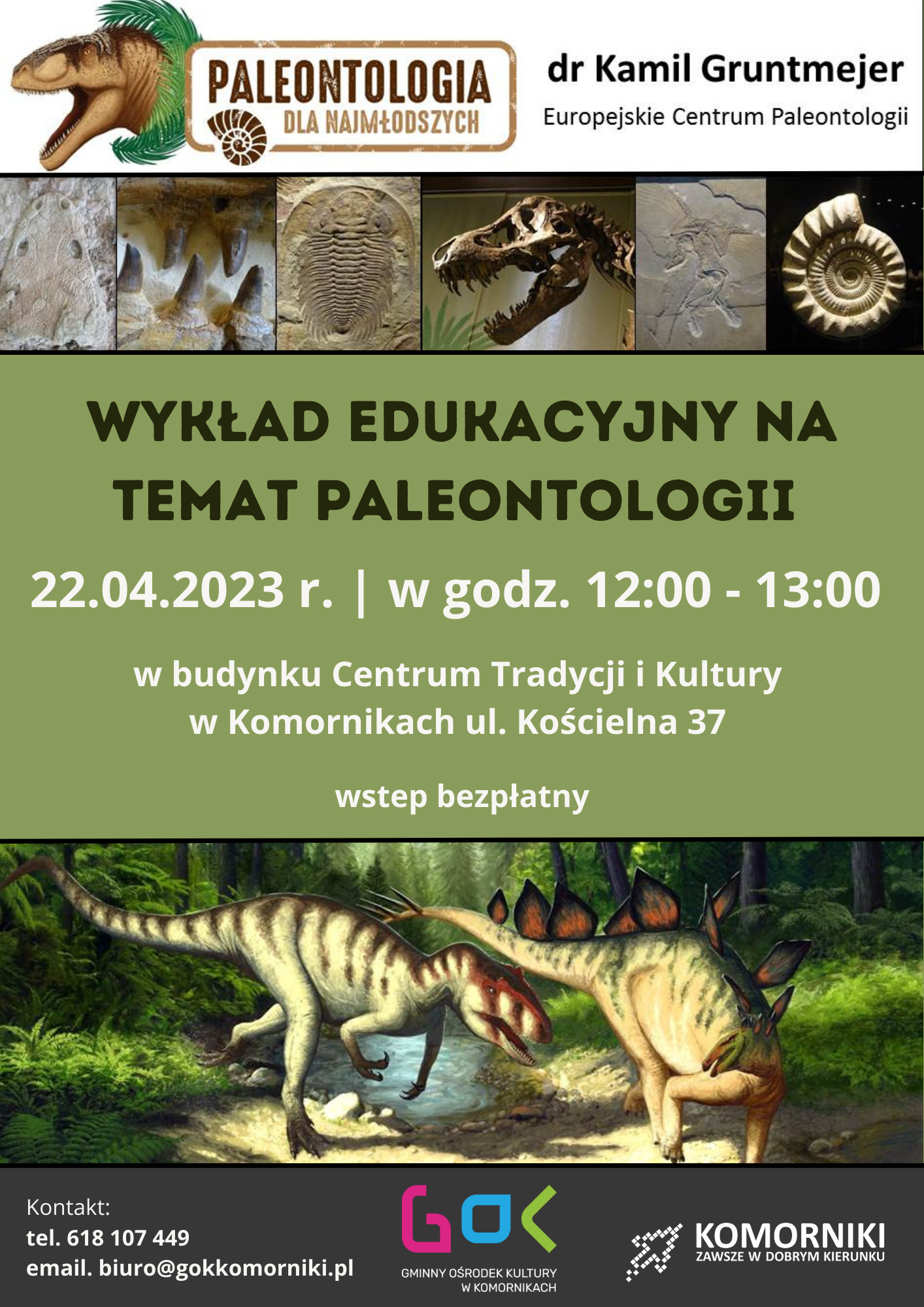 Paleontologia dla najmłodszych!