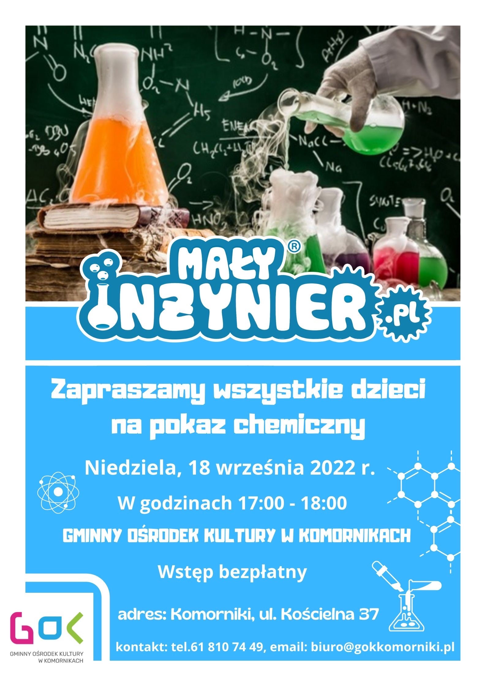 Pokaz chemiczny dla dzieci!