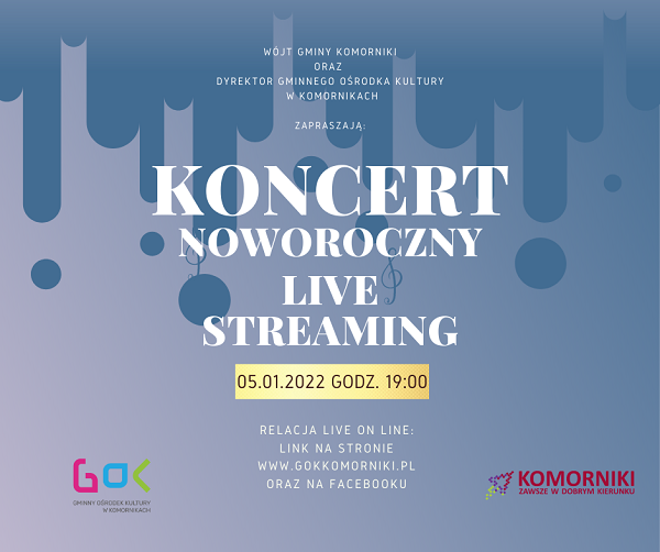 Transmisja Live z Koncertu Noworocznego od 19.00!